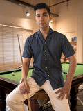Cooper collar denim shirt